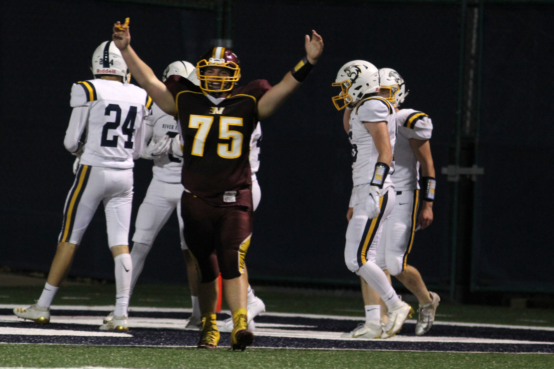 River Falls at Menomonie football 9-13-19